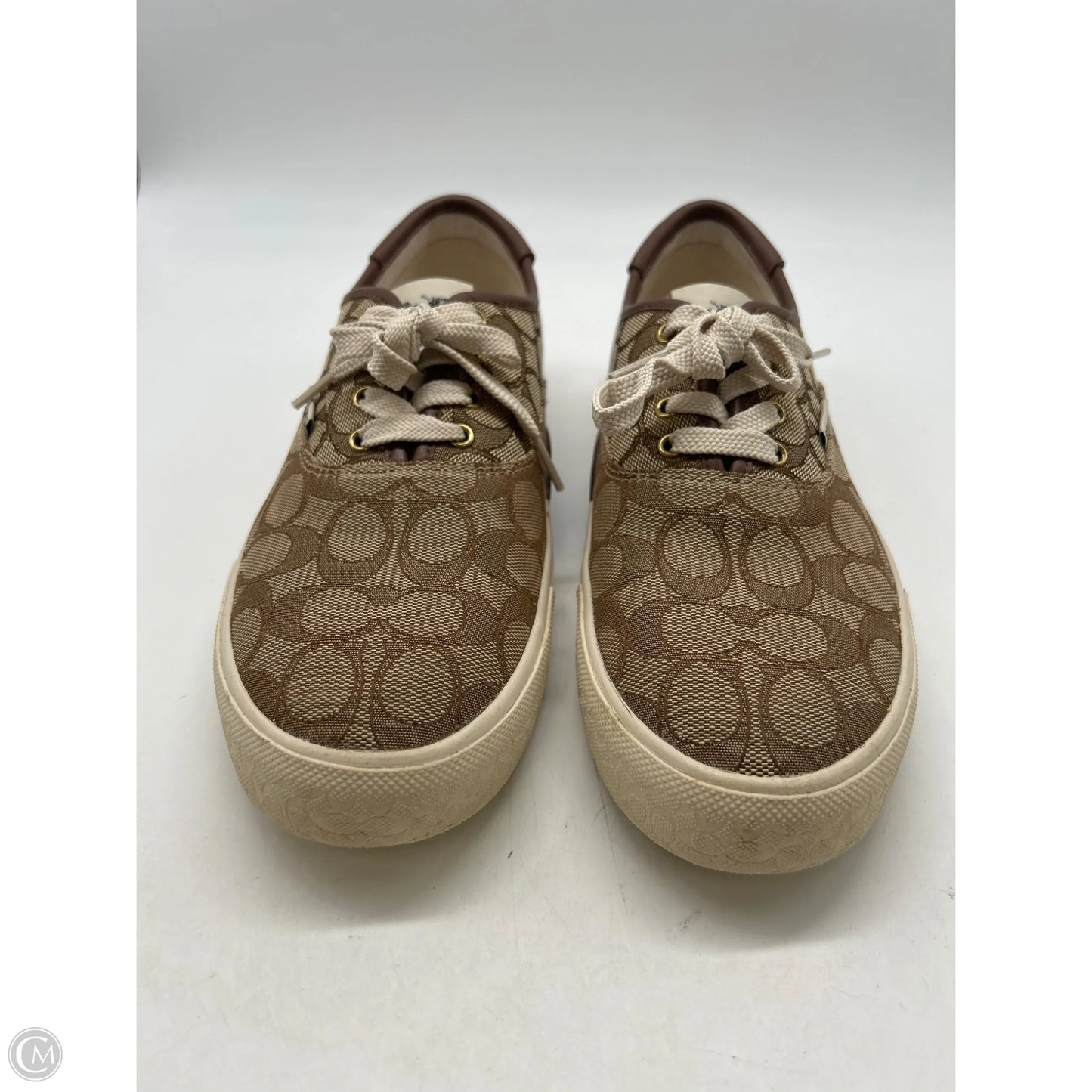 Shoes Designer By Coach In Brown, Size: 8.5