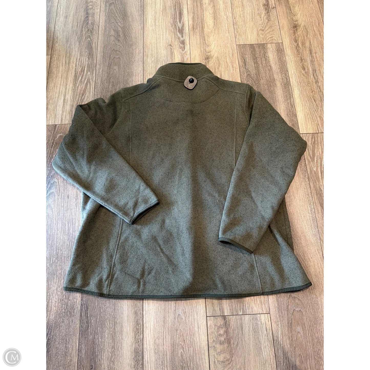 Sweatshirt Collar By L.l. Bean In Green, Size: 3x