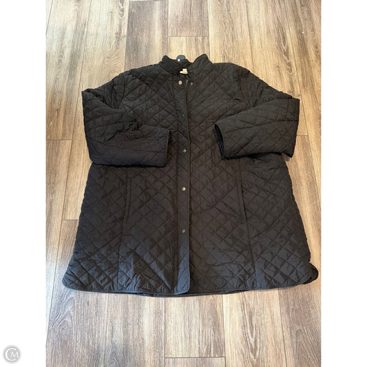 Jacket Puffer & Quilted By J. Jill In Black, Size: 3x
