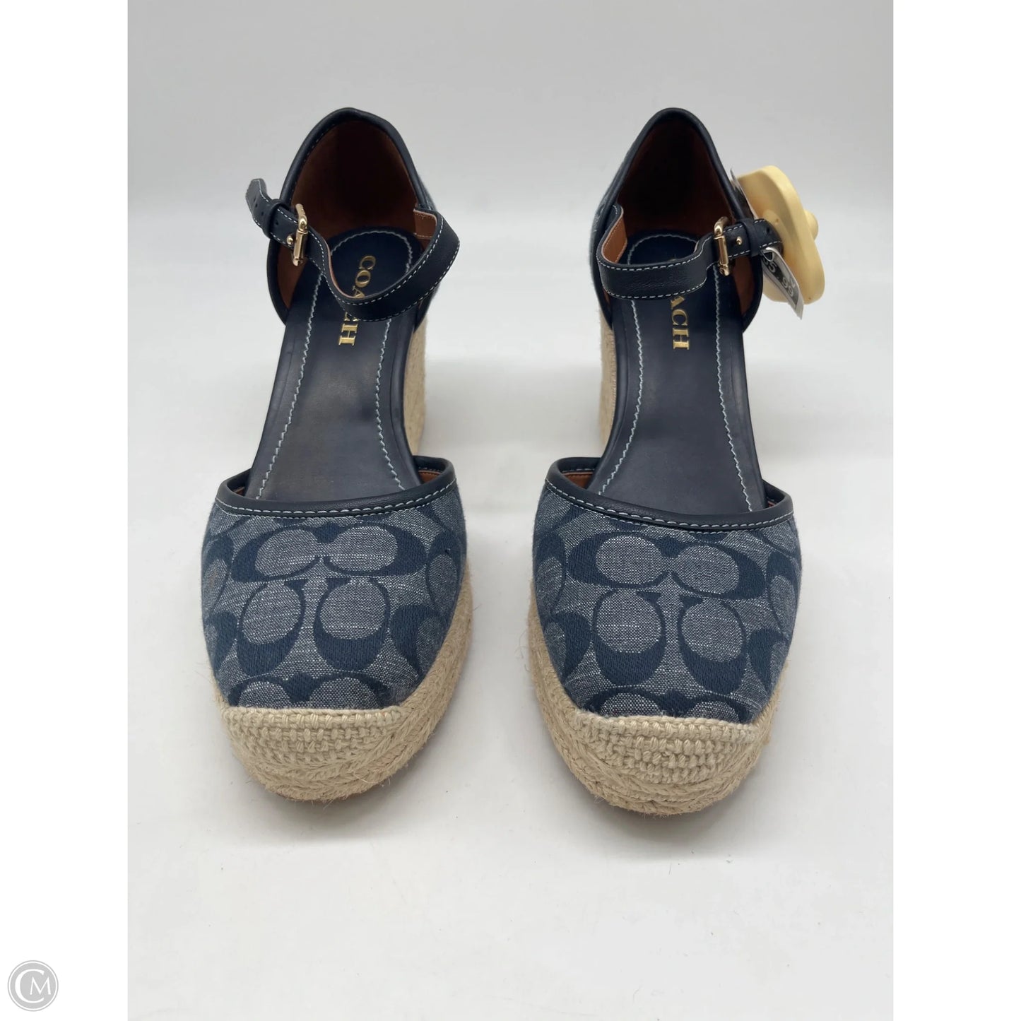 Shoes Designer By Coach In Blue, Size: 9.5