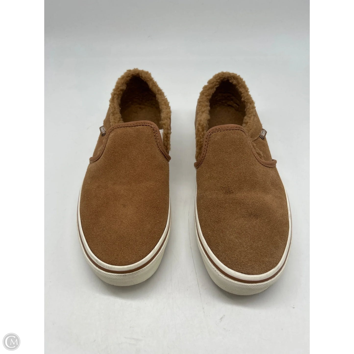 Shoes Sneakers By Vans In Brown, Size: 7.5