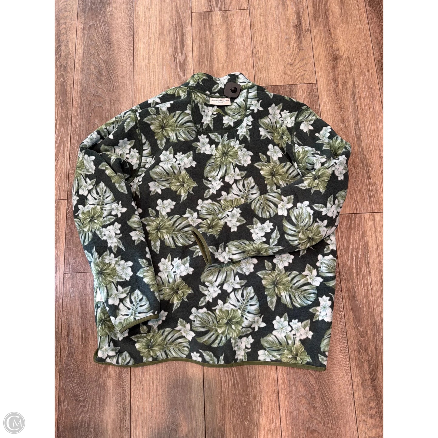 Sweatshirt Collar By Tommy Bahama In Green, Size: Xl