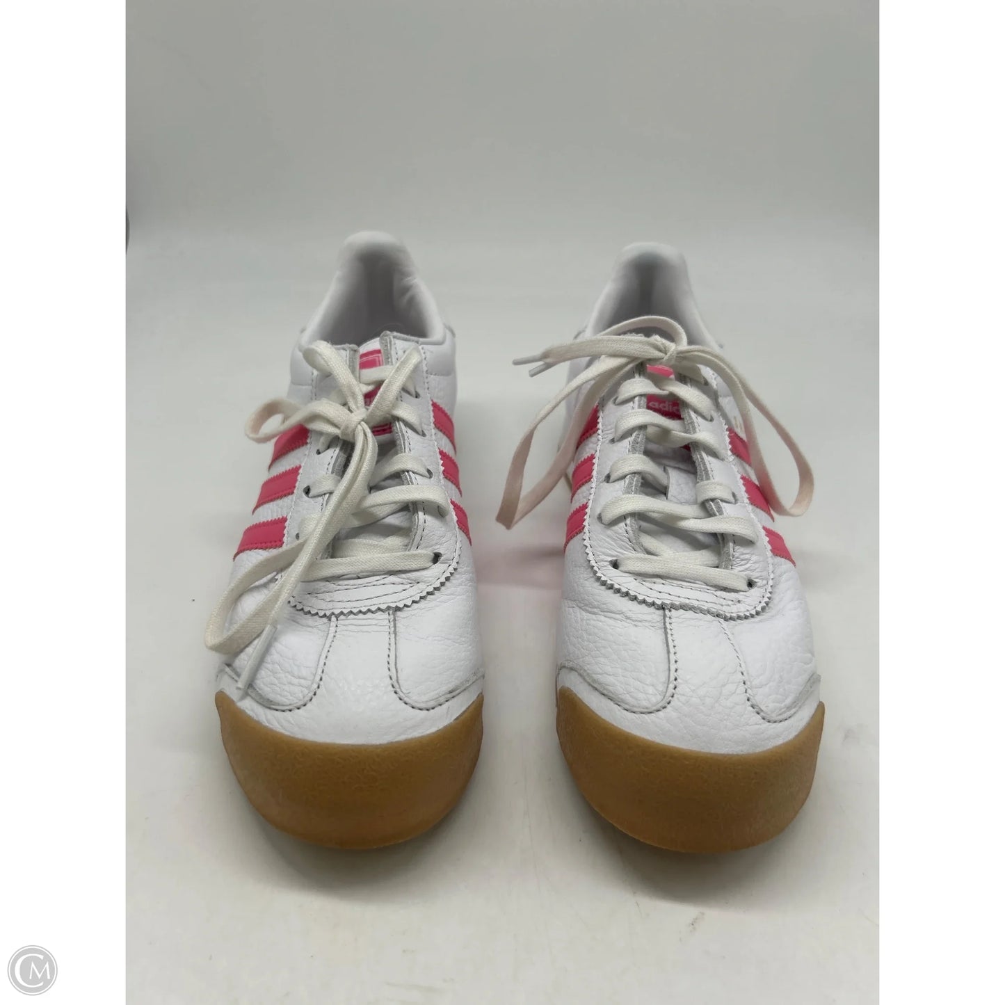 Shoes Athletic By Adidas In Pink & White, Size: 6