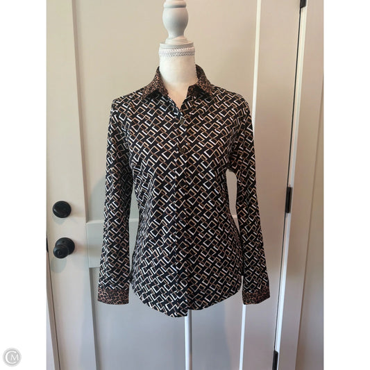 Top Long Sleeve By J Mclaughlin In Multi-colored, Size: S