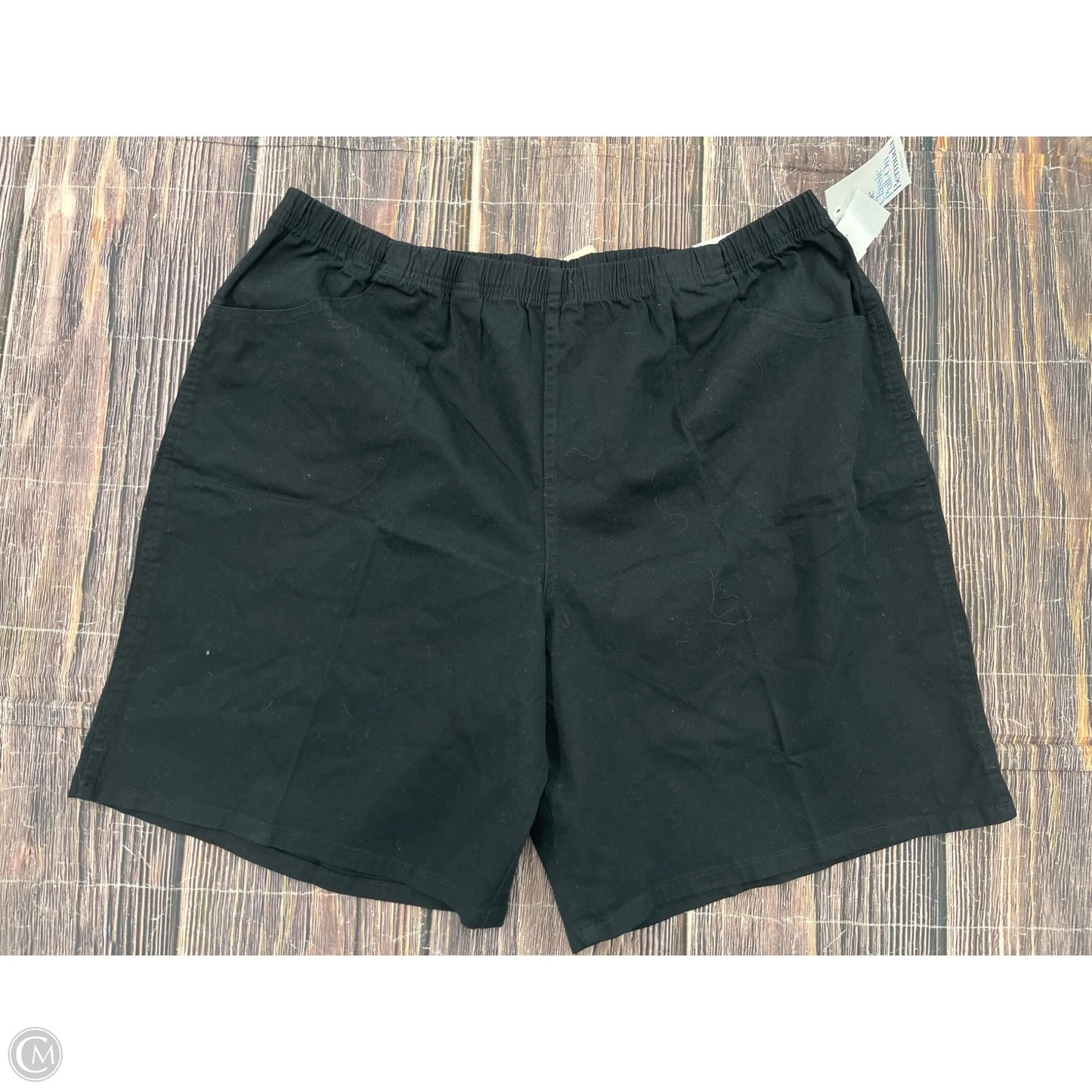Shorts By Croft And Barrow In Black, Size: 3x