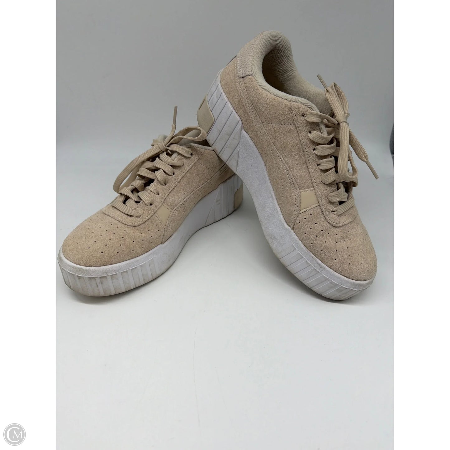 Shoes Sneakers By Corkys In Silver, Size: 9