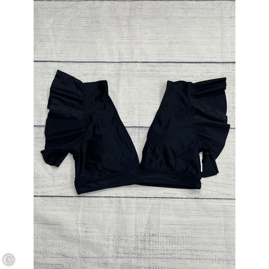 Swimsuit Top By Clothes Mentor In Black, Size: M