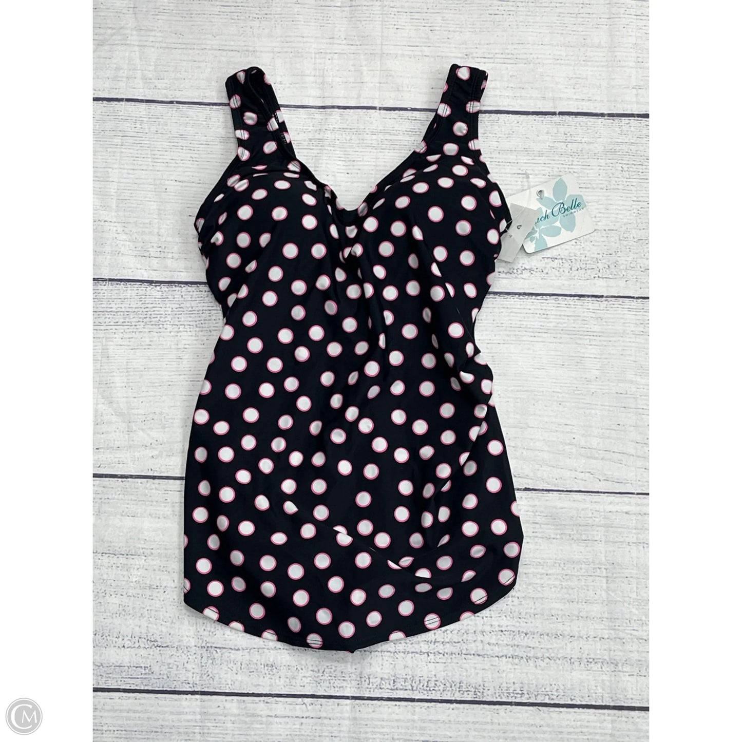 Swimsuit By Clothes Mentor In Polkadot Pattern, Size: 10