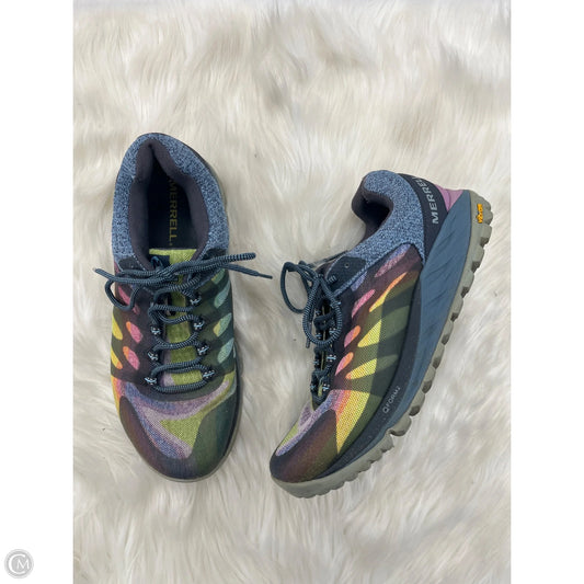 Shoes Athletic By Merrell In Multi-colored, Size: 9