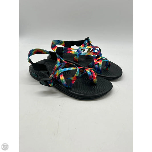 Sandals Flats By Chacos In Multi-colored, Size: 8