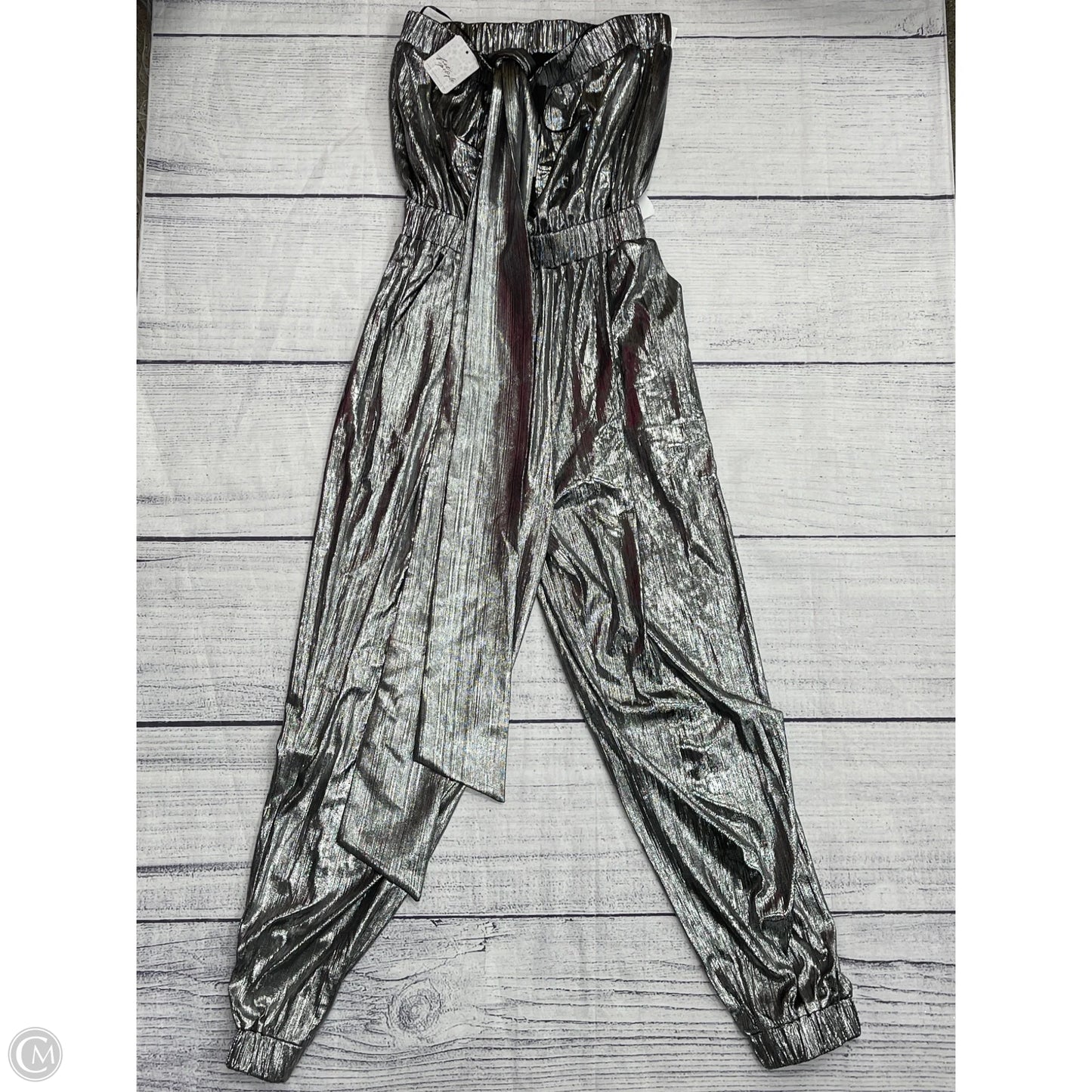 Jumpsuit By Elliatt In Silver, Size: Xs