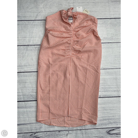 Dress Casual Short By Mng In Peach, Size: M