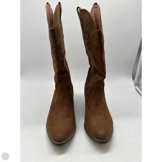 Boots Western By Sugar In Brown, Size: 7.5