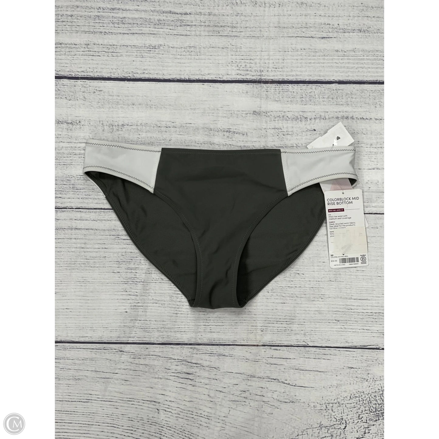 Swimsuit Bottom By Athleta In Grey, Size: M