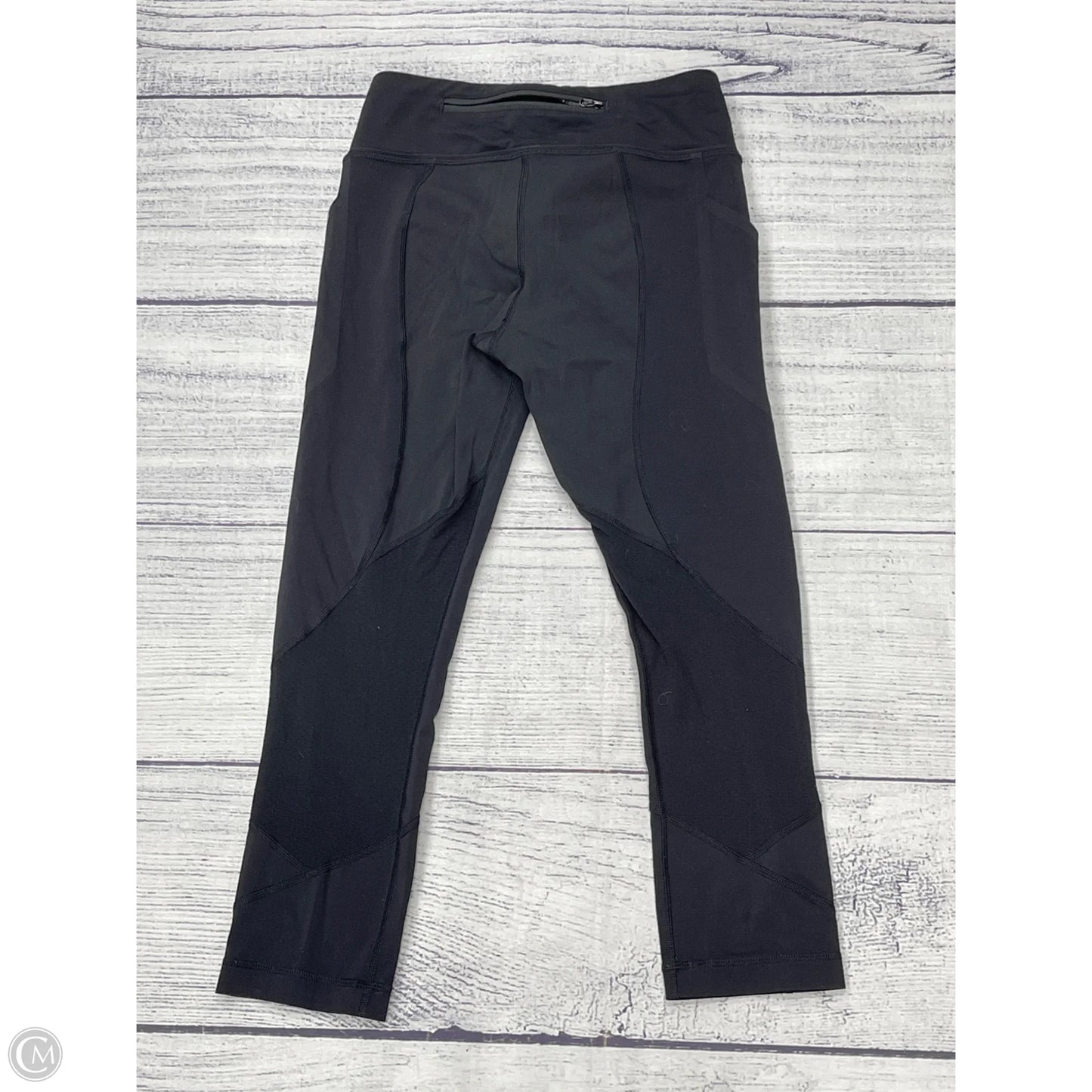 Athletic Capris By Lululemon In Black, Size: 6