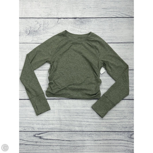 Athletic Top Long Sleeve Crewneck By Offline By Aerie In Green, Size: M