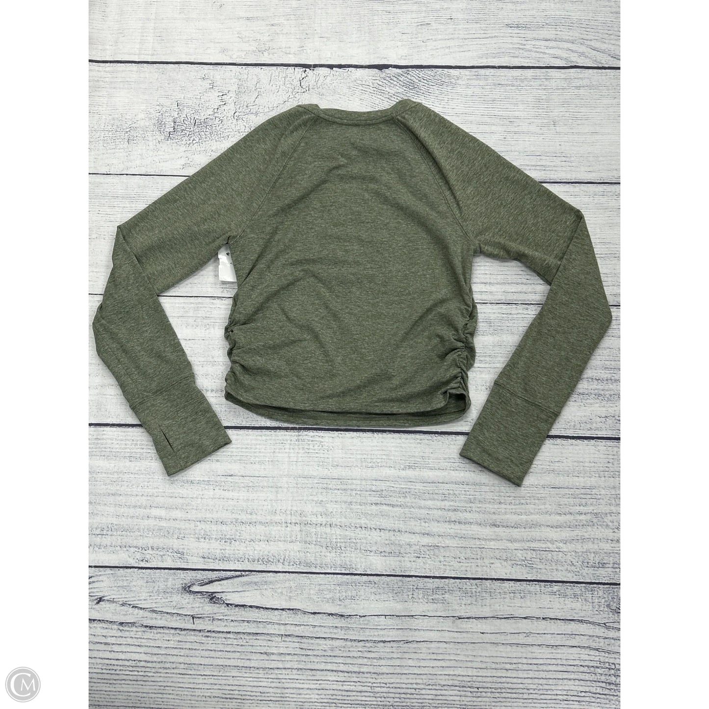 Athletic Top Long Sleeve Crewneck By Offline By Aerie In Green, Size: M