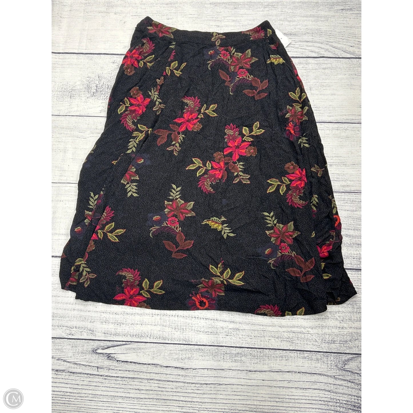 Skirt Maxi By Fatface In Black, Size: 10