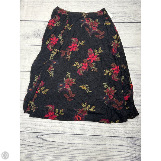 Skirt Maxi By Fatface In Black, Size: 10