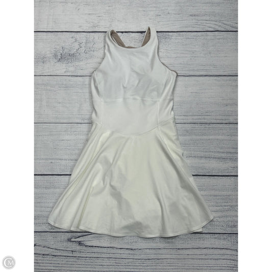 Athletic Dress By Lululemon In White, Size: 8