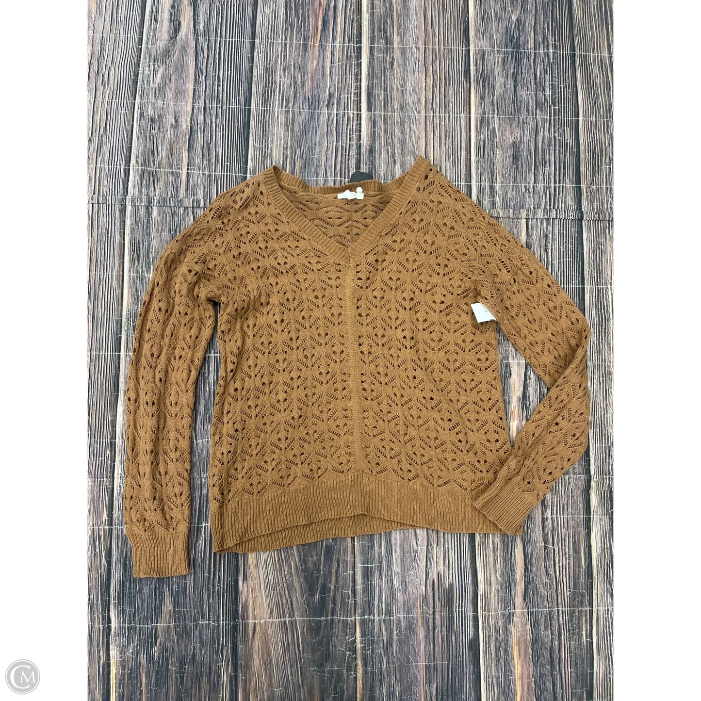 Sweater By Maurices In Brown, Size: L