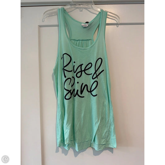 Tank Top By Bella + Canvas In Green, Size: Xl