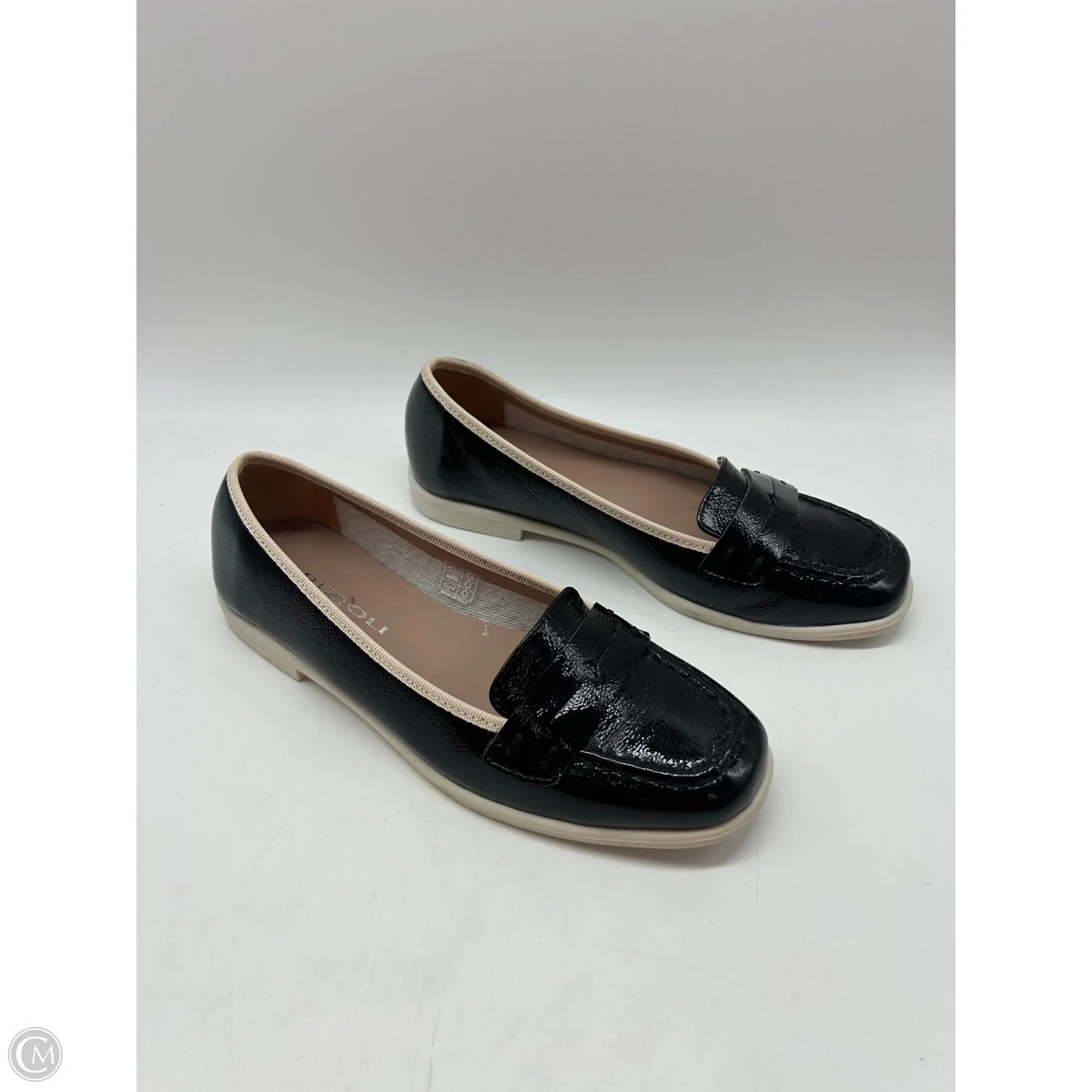 Shoes Flats By Clothes Mentor In Black, Size: 6.5