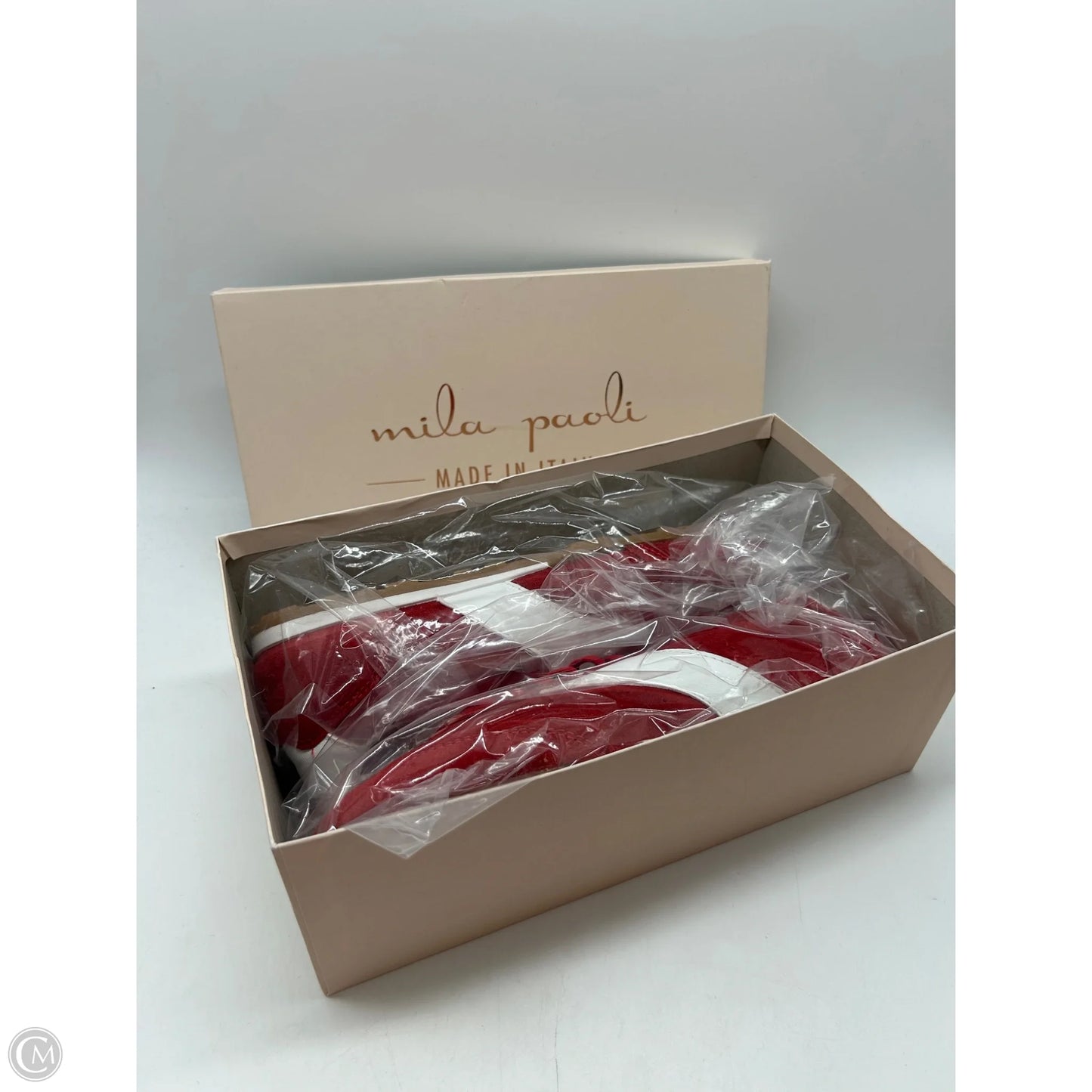 Shoes Athletic By Clothes Mentor In Red, Size: 9.5