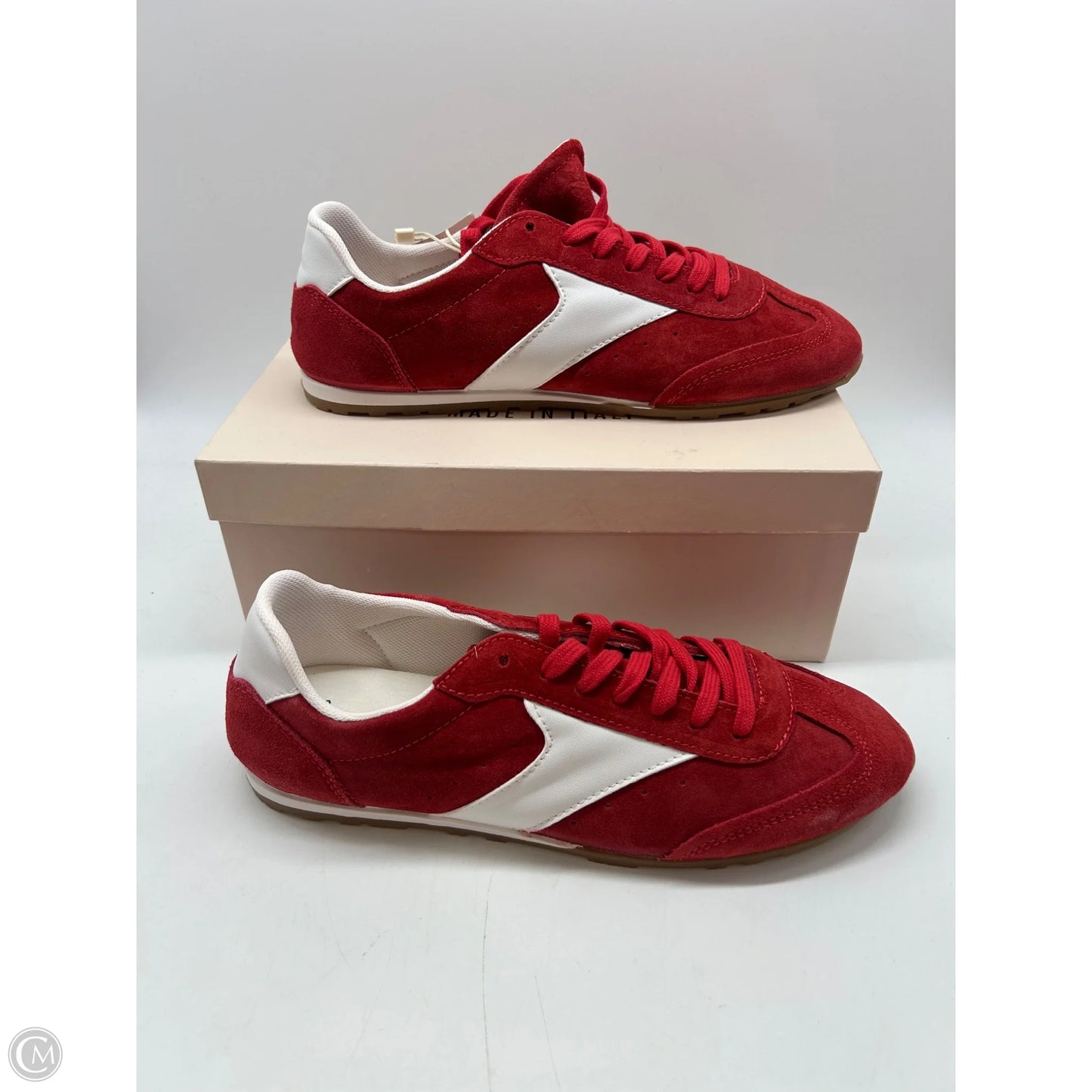 Shoes Athletic By Clothes Mentor In Red, Size: 9.5