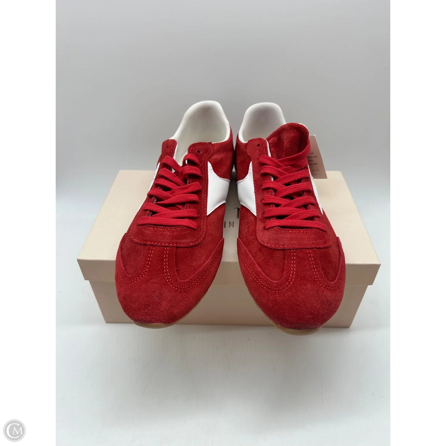 Shoes Athletic By Clothes Mentor In Red, Size: 9.5
