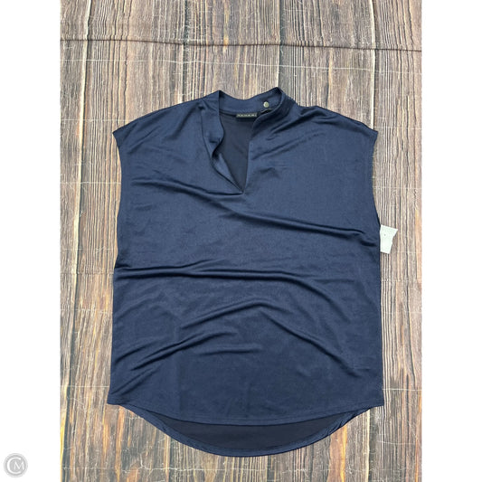 Top Short Sleeve By Tahari In Blue, Size: M