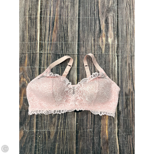 Bralette By Clothes Mentor In Pink, Size: Xl