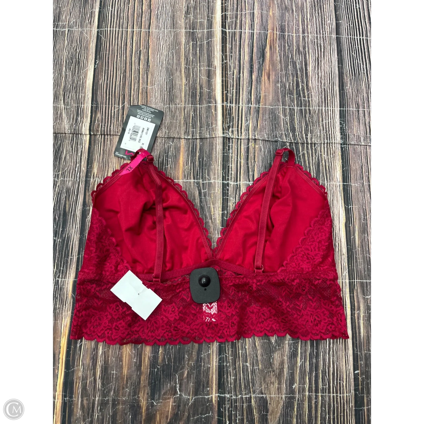 Bralette By Maidenform In Red, Size: Xl