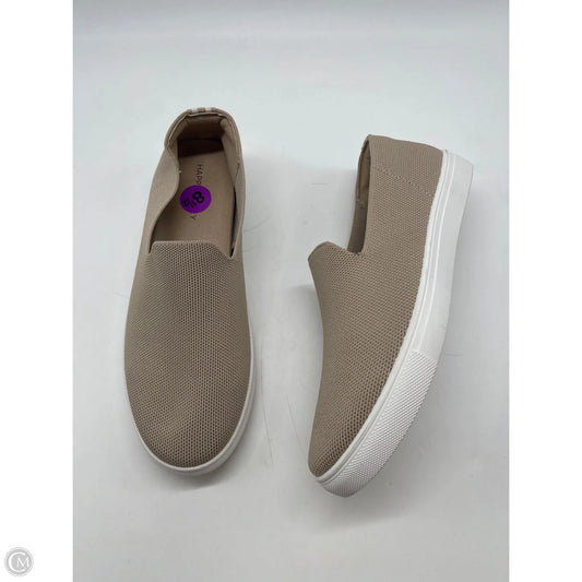Shoes Flats By Happily Grey In Tan, Size: 8.5