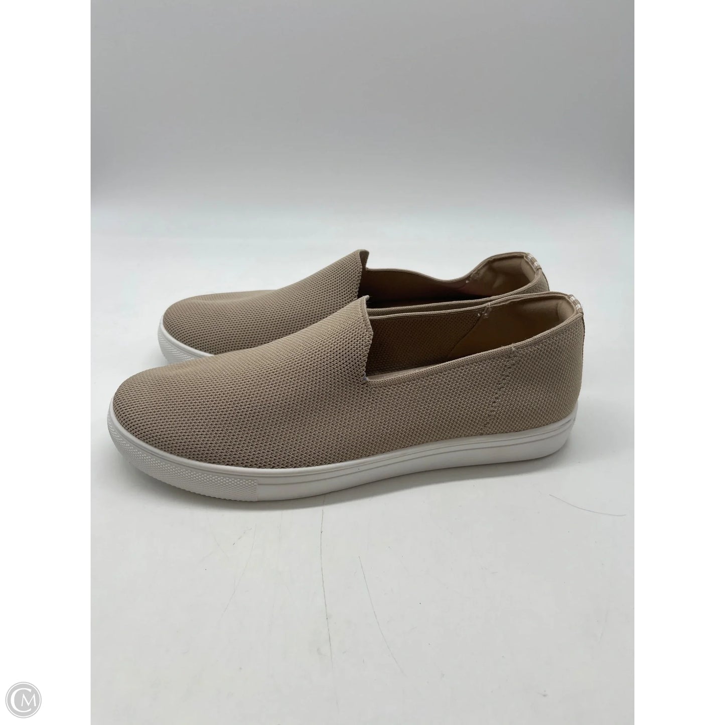 Shoes Flats By Happily Grey In Tan, Size: 8.5