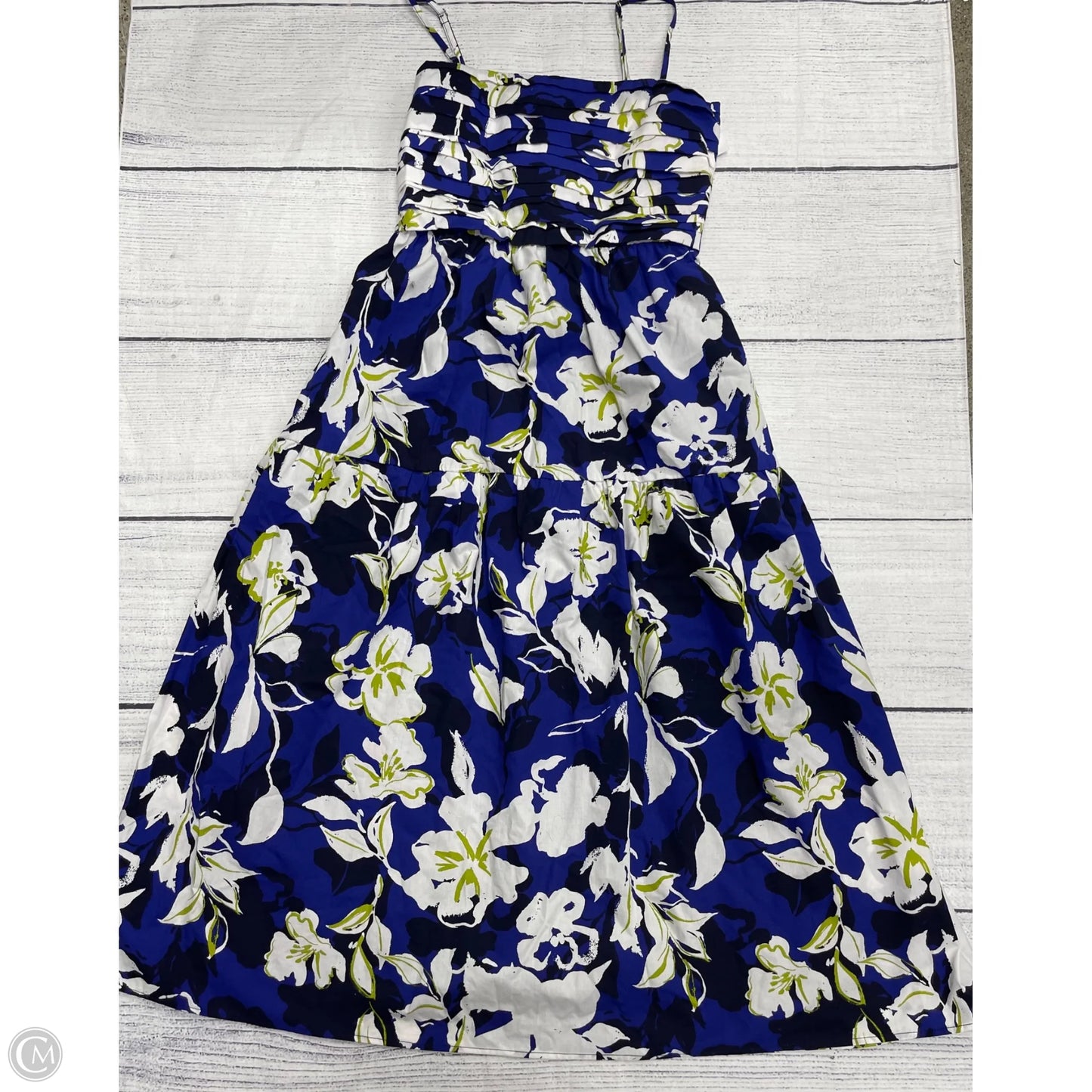 Dress Casual Maxi By Evereve In Blue, Size: S