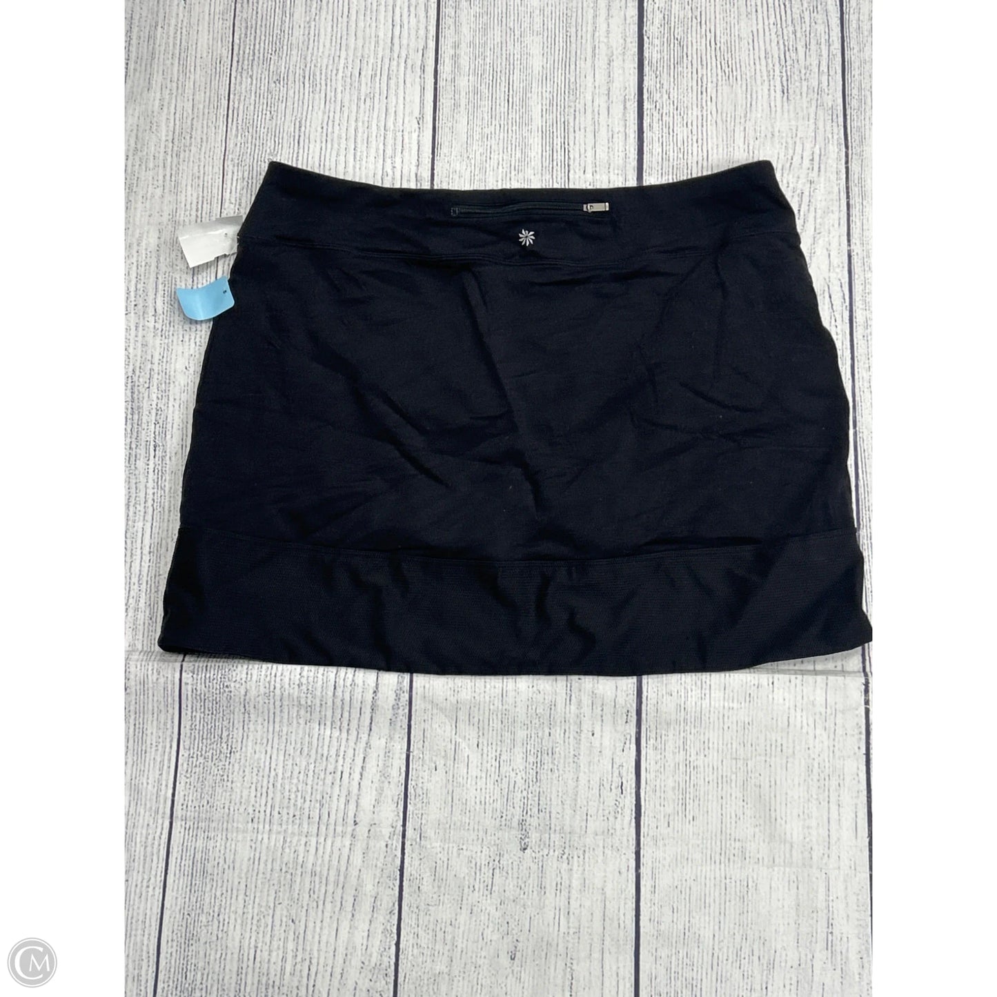 Athletic Skort By Athleta In Black, Size: Xl