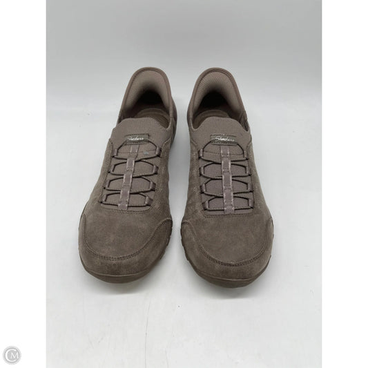Shoes Flats By Skechers In Brown, Size: 11