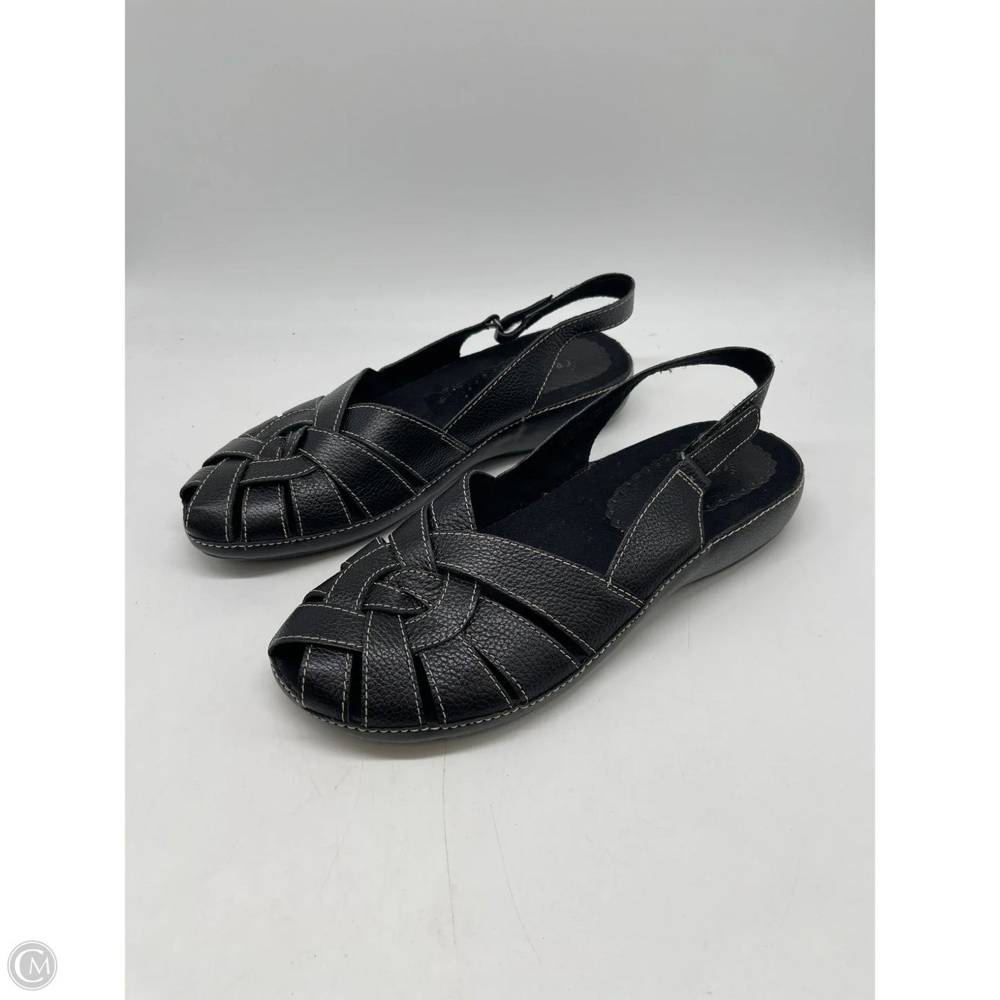 Sandals Flats By Bare Traps In Black, Size: 11