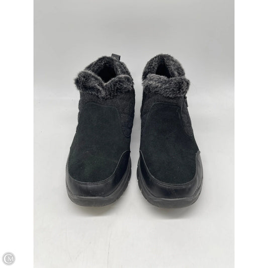 Boots Ankle Flats By Skechers In Black, Size: 11