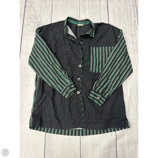 Top Long Sleeve By Free People In Black, Size: S