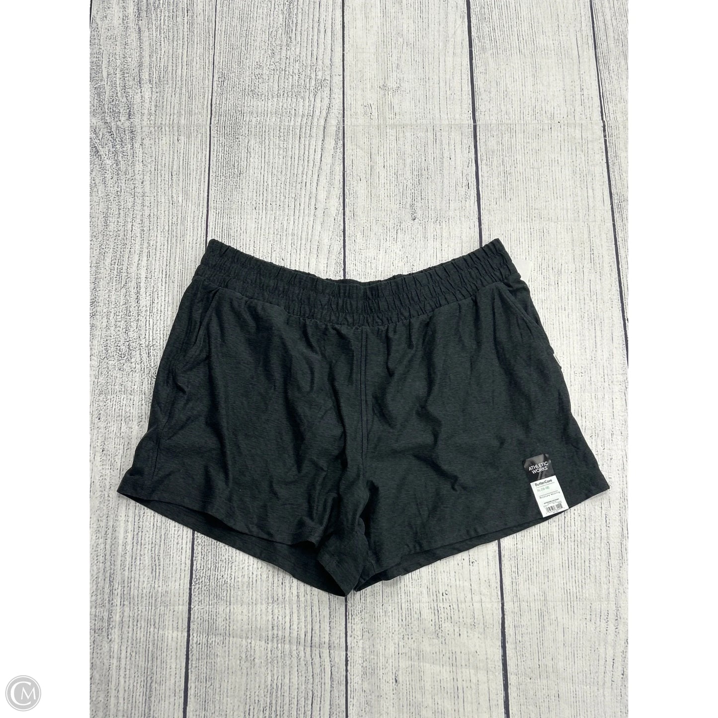 Athletic Shorts By Athletic Works In Grey, Size: Xl