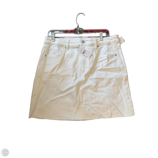 Skirt Mini & Short By Loft In White, Size: 10