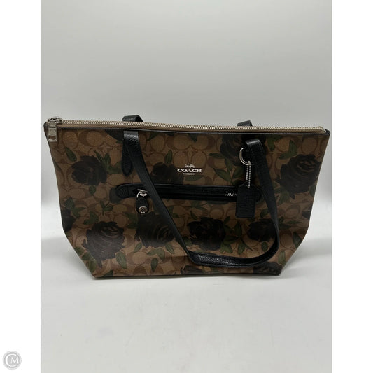 Tote Designer By Coach, Size: Medium