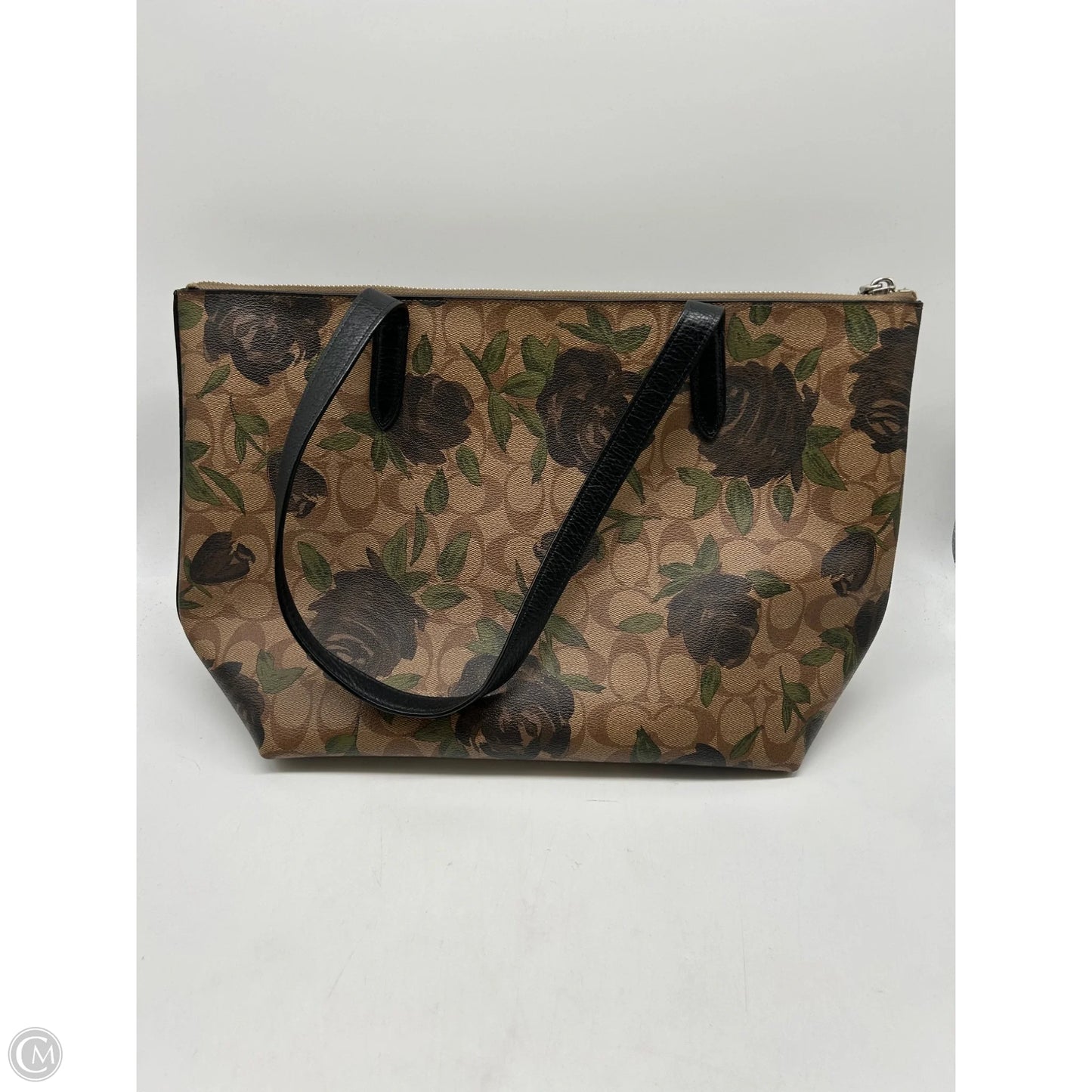 Tote Designer By Coach, Size: Medium