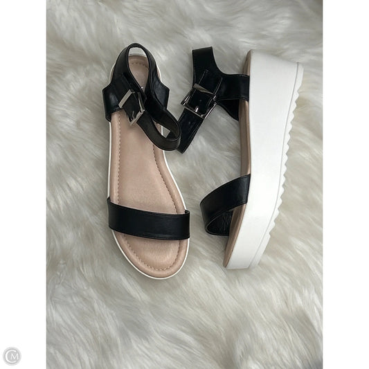Shoes Sneakers Platform By Clothes Mentor In Black, Size: 8.5