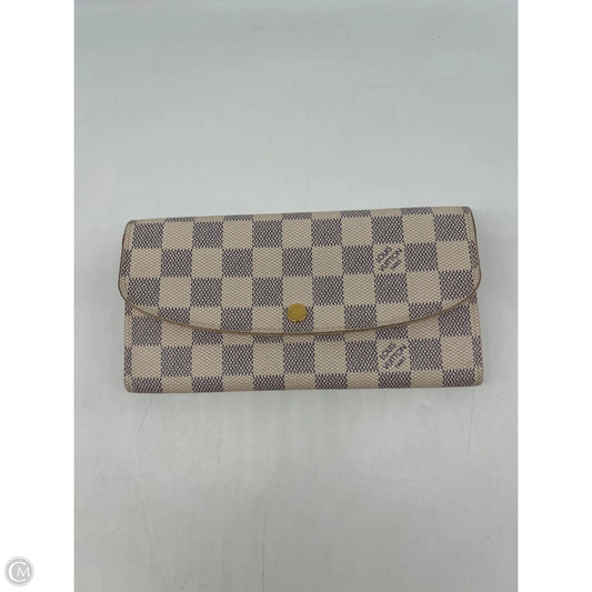 Wallet Luxury Designer By Louis Vuitton, Size: Large