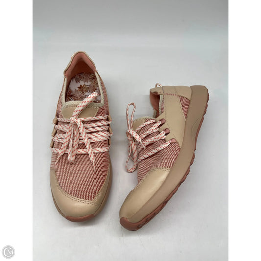 Shoes Athletic By Alegria In Pink & Tan, Size: 7.5