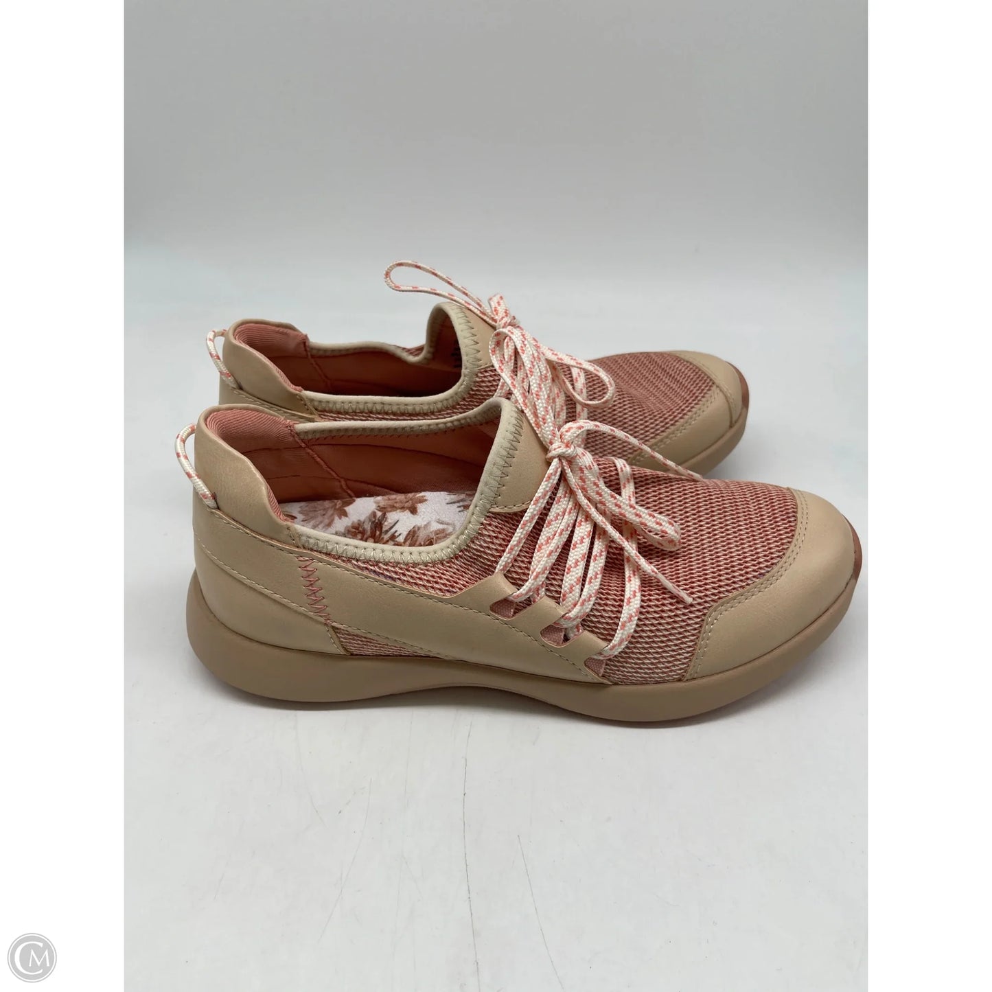 Shoes Athletic By Alegria In Pink & Tan, Size: 7.5