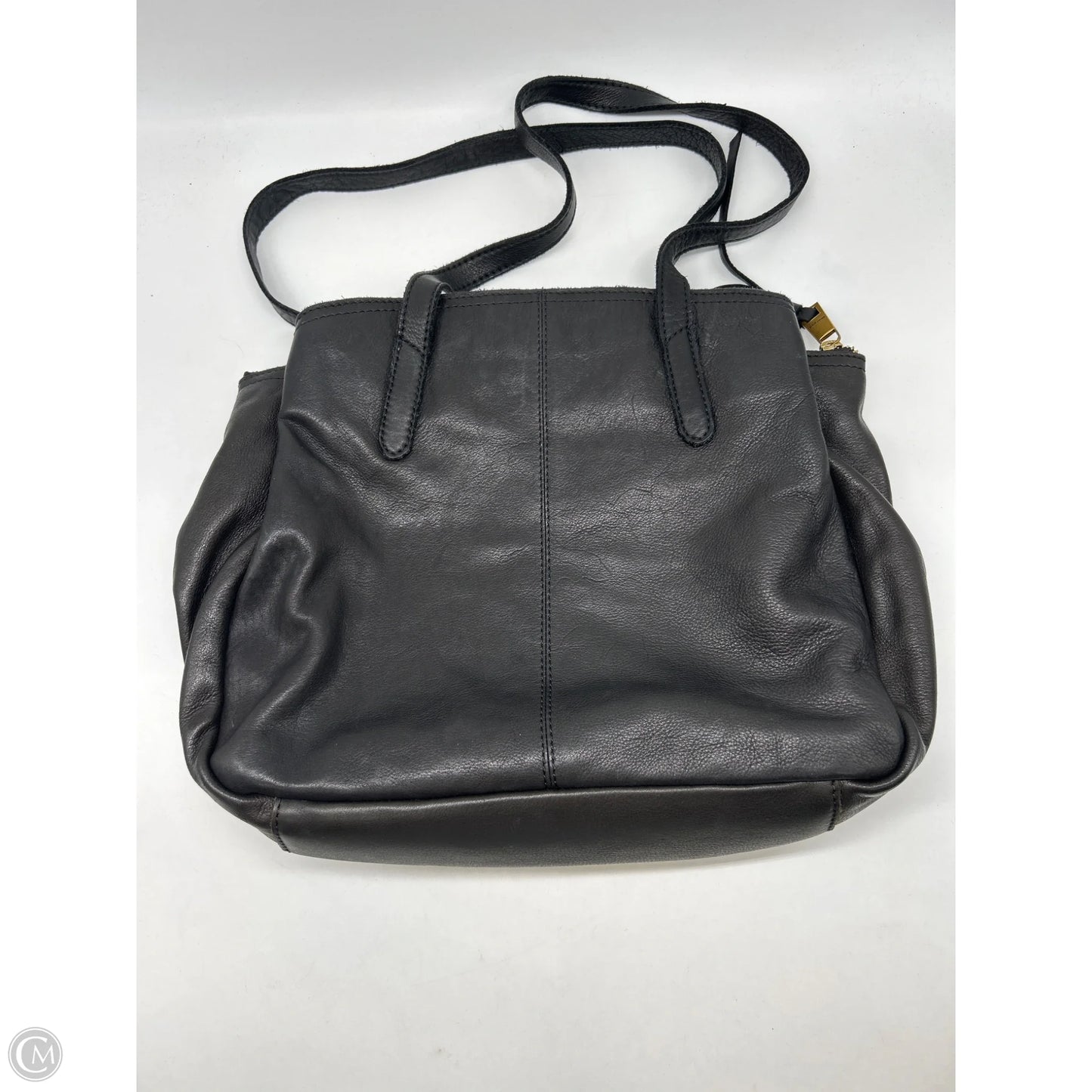Handbag Leather By Margot, Size: Large